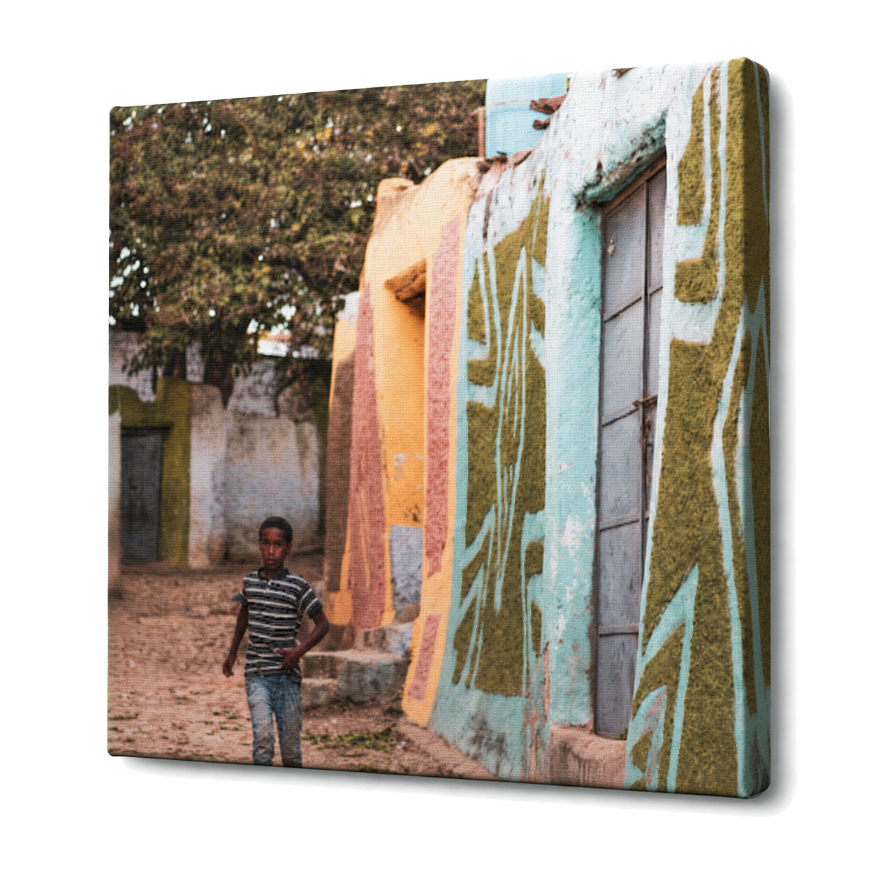 Ruelle colorée du vieux Harar